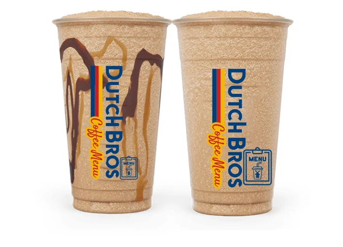 Dutch Bros Blended Freeze Menu