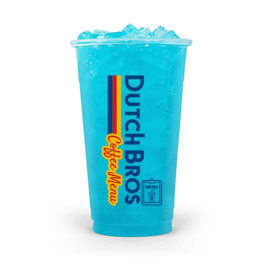 Seasonal Drinks 7 Dutch Bros Blue Raz Fizz