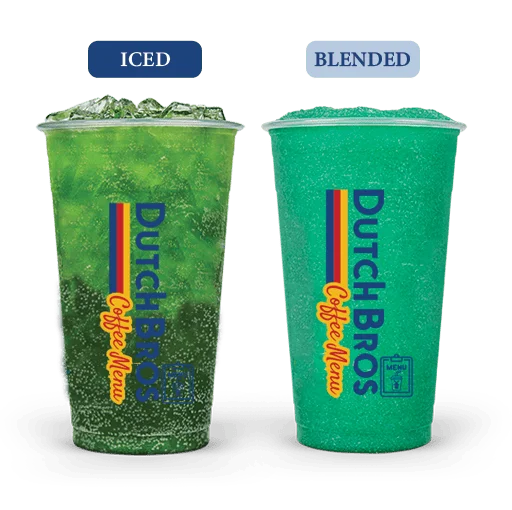 Electric Berry Rebel 1 Dutch Bros Iced and Blended Electric Berry Rebel