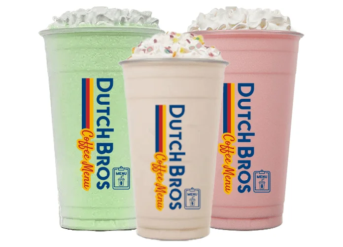 Dutch Bros Frost Menu