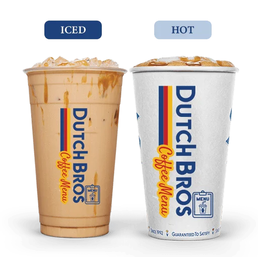 Golden Eagle 1 Dutch Bros Iced and Hot Golden Eagle