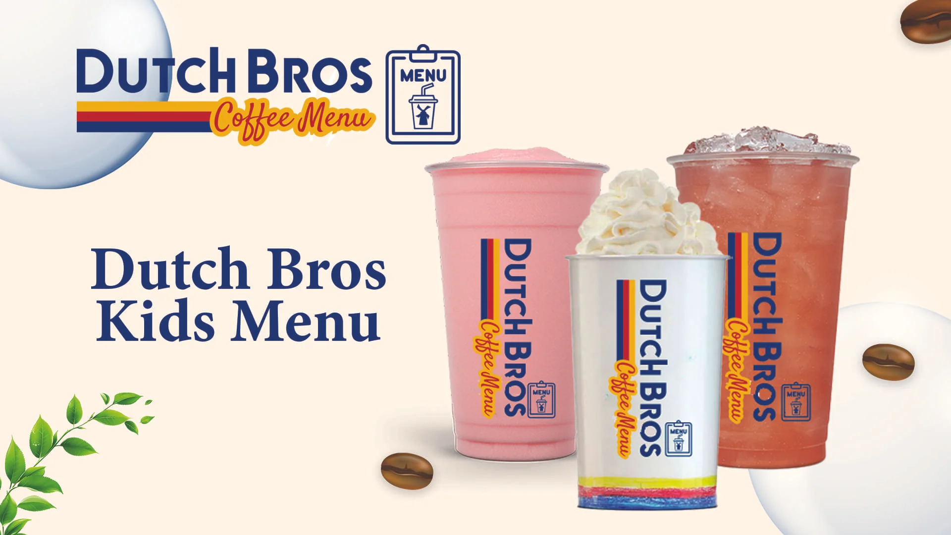 Dutch Bros Kids Menu with Prices 2025 1 Dutch Bros Kids Menu