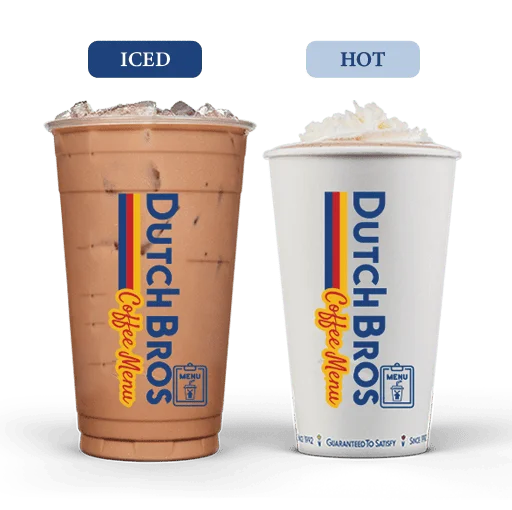 Mocha 1 Dutch Bros Iced and Hot Mocha Coffee