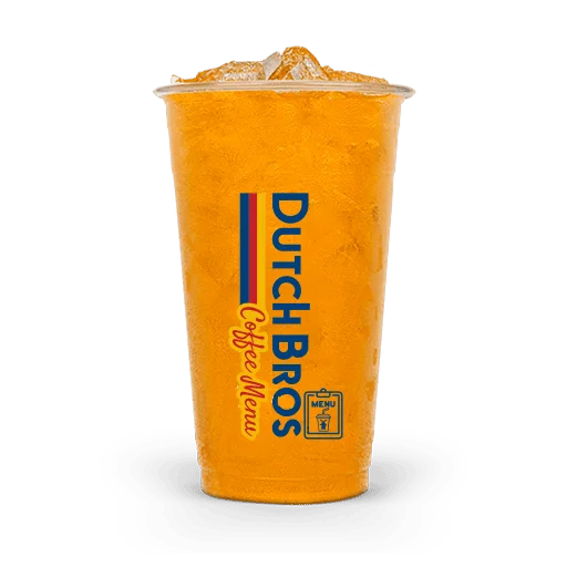 Seasonal Drinks 4 Dutch Bros Orange Fizz