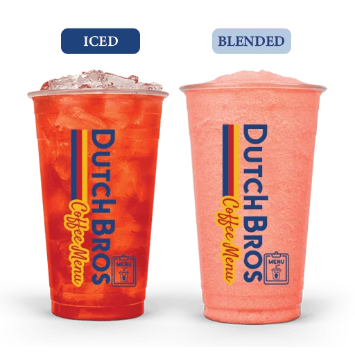 Dutch Bros Iced and Blended Palm Beach Lemonade