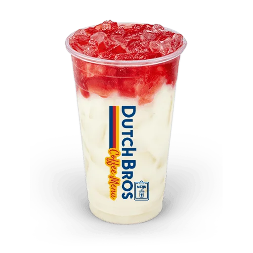 Seasonal Drinks 15 Dutch Bros Strawberry Colada Lemonade