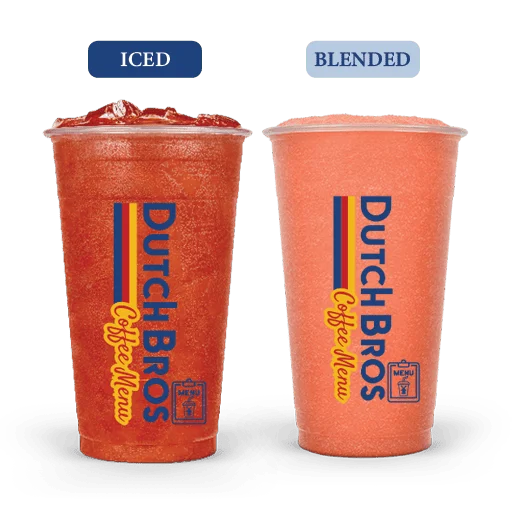 Strawberry Rebel 1 Dutch Bros Iced and Blended Strawberry Rebel
