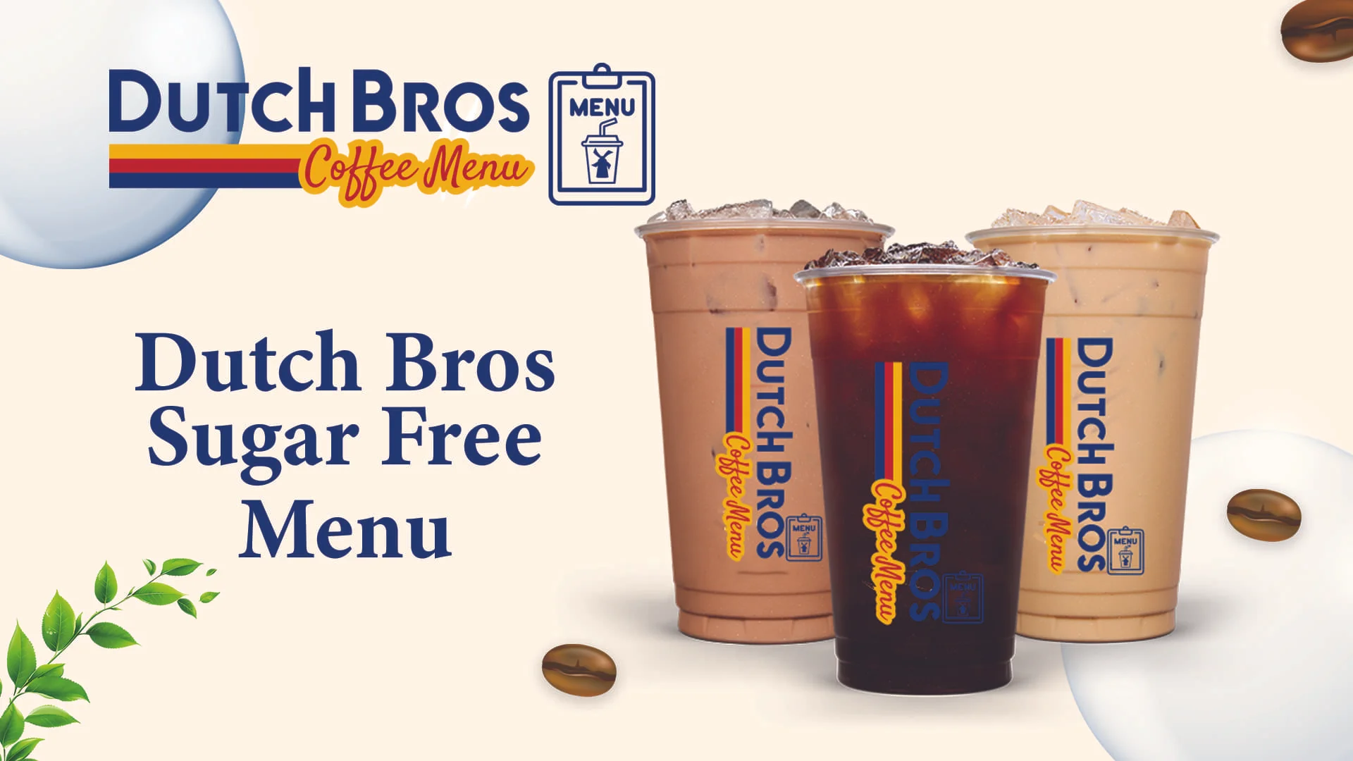 Dutch Bros Sugar Free Menu