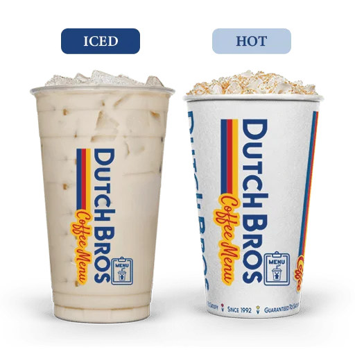 White Chocolate Chai 1 Dutch Bros Iced and Hot White Chocolate Chai