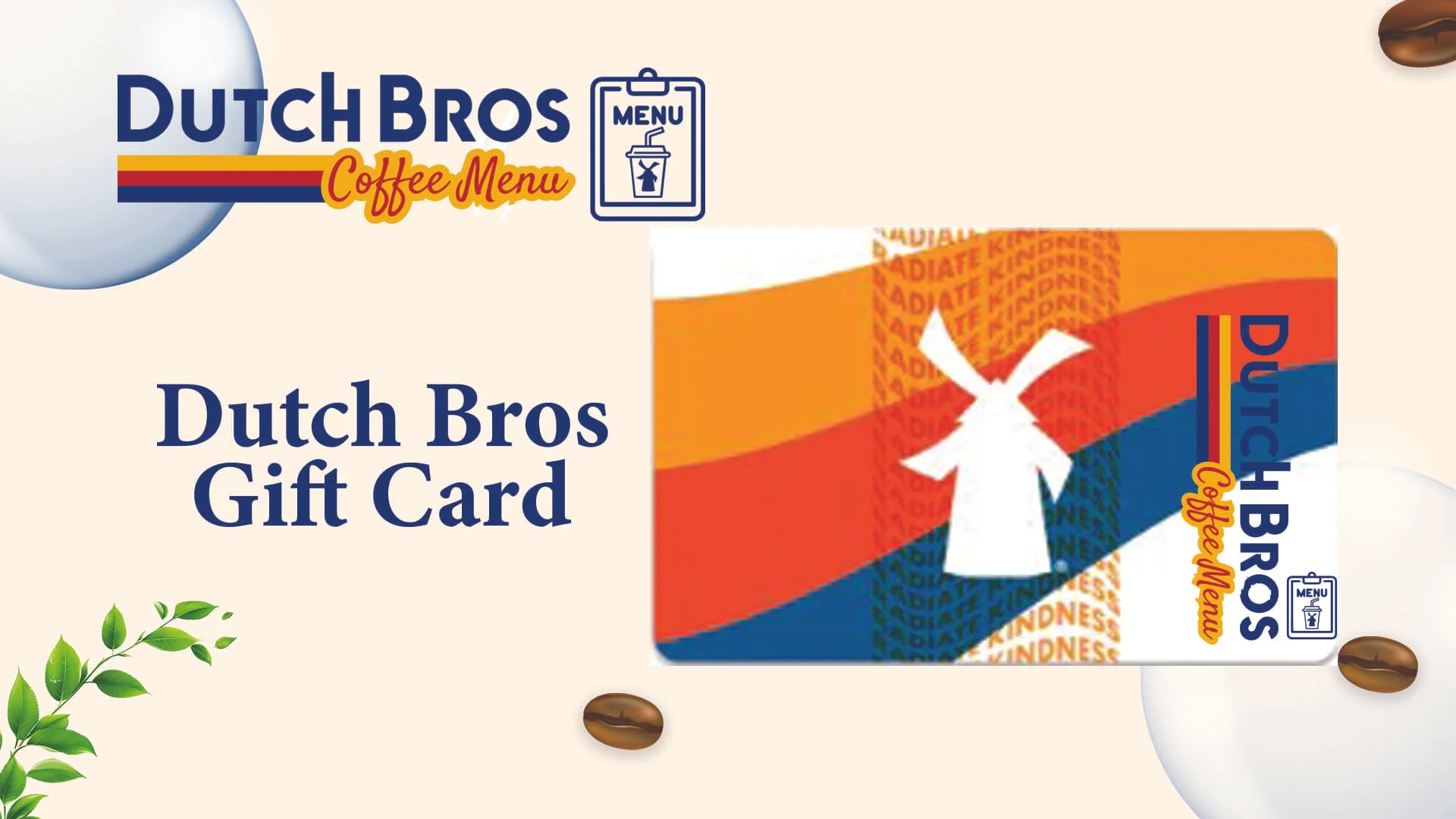 Dutch Bros Gift Card