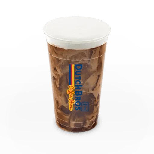 Dutch Bros Banana Bread Mocha Cold Brew w/ Soft Top