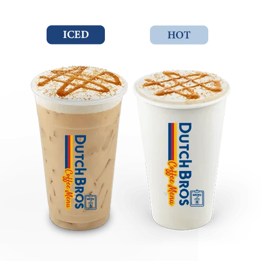 Dutch Bros Iced & Hot Maple Waffle Chai