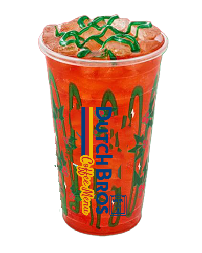 Dutch Bros Mistletoe Rebel