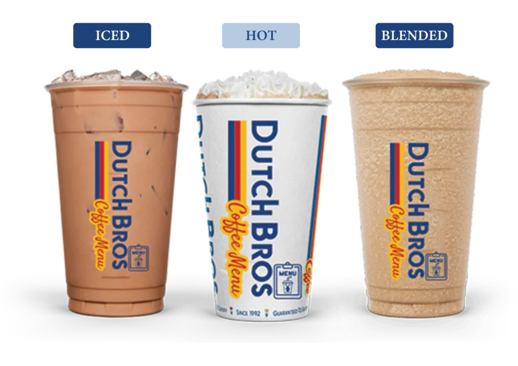 All versions of caramelizer at Dutch Bros