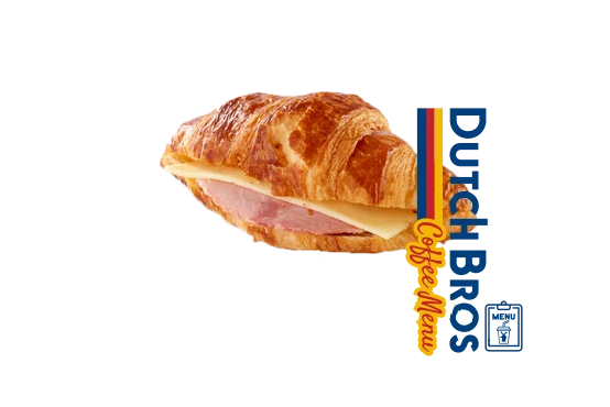 Dutch Bros Ham & Cheese Croissant