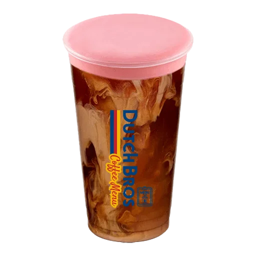 Dutch Bros Pink Velvet Mocha Cold Brew