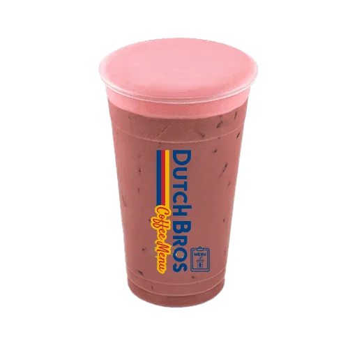 Dutch Bros Pink Velvet Mocha Iced