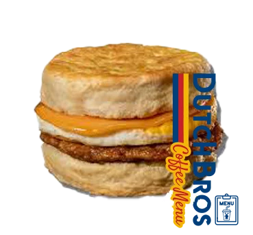 Dutch Bros Sausage Egg & Cheese Biscuit