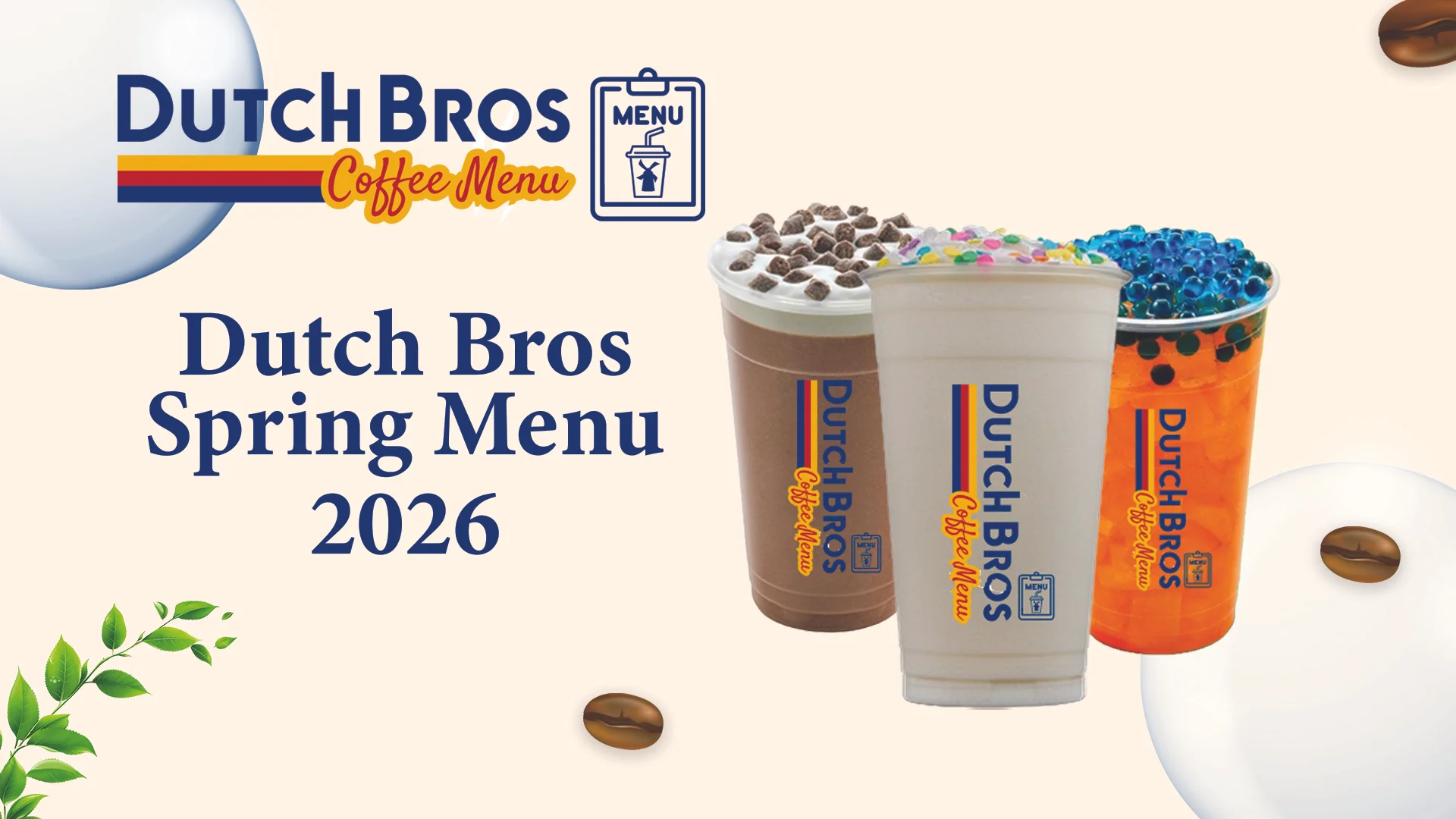 Dutch Bros Spring Menu 2026