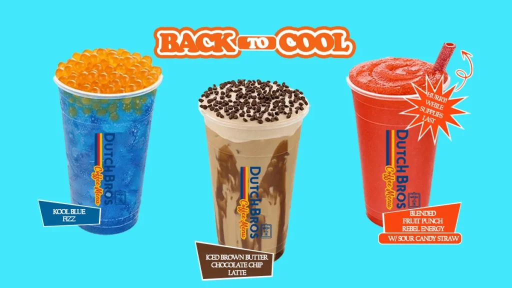 Dutch Bros Back to Cool New spring drinks